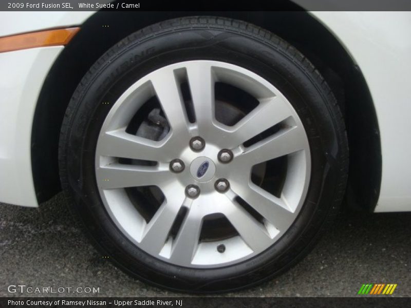 White Suede / Camel 2009 Ford Fusion SEL