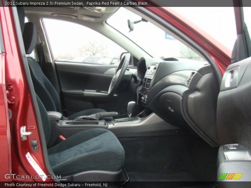 Paprika Red Pearl / Carbon Black 2011 Subaru Impreza 2.5i Premium Sedan