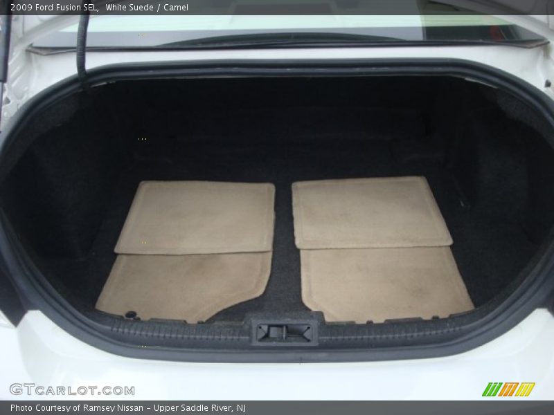 White Suede / Camel 2009 Ford Fusion SEL