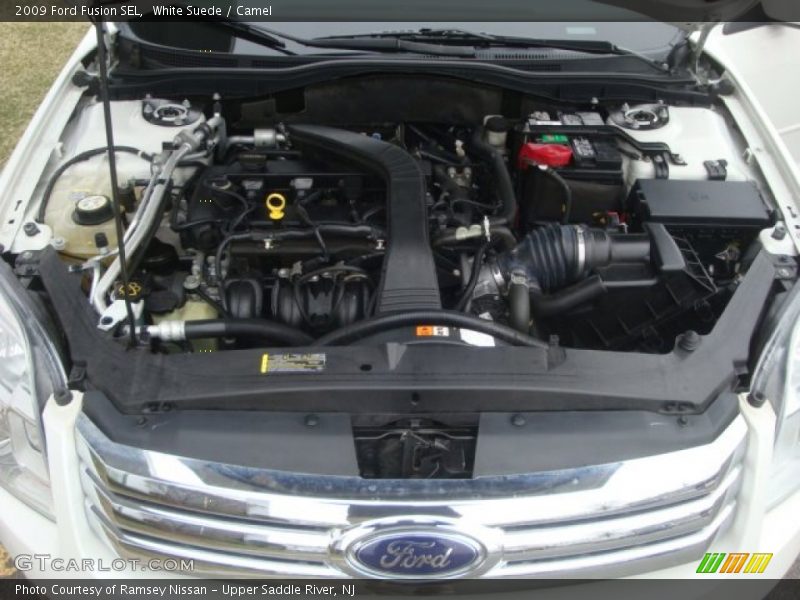 White Suede / Camel 2009 Ford Fusion SEL