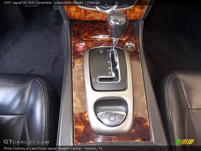 Liquid Silver Metallic / Charcoal 2007 Jaguar XK XK8 Convertible