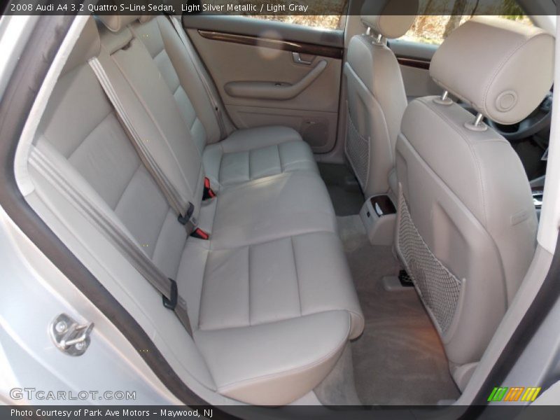 Light Silver Metallic / Light Gray 2008 Audi A4 3.2 Quattro S-Line Sedan