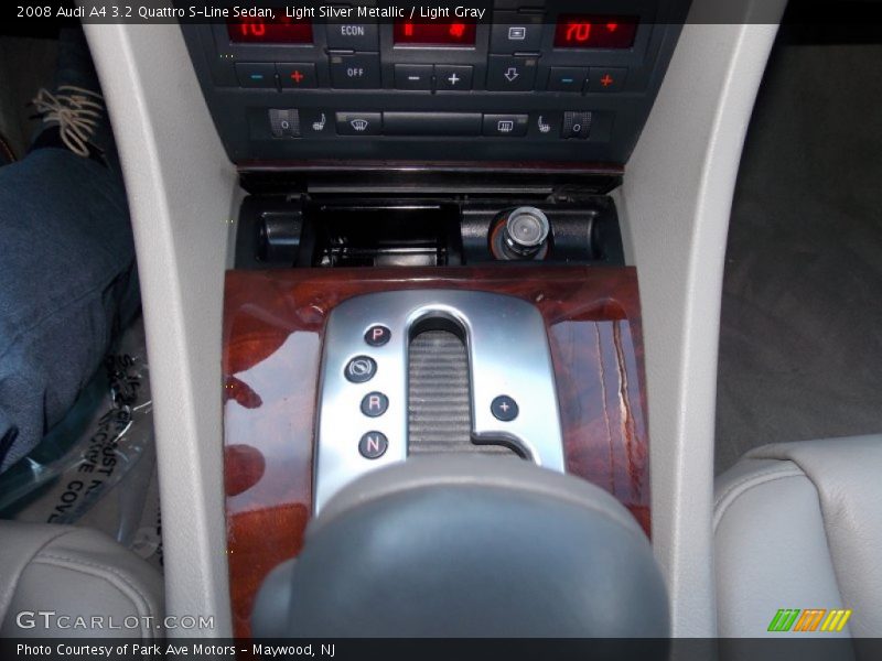 Light Silver Metallic / Light Gray 2008 Audi A4 3.2 Quattro S-Line Sedan