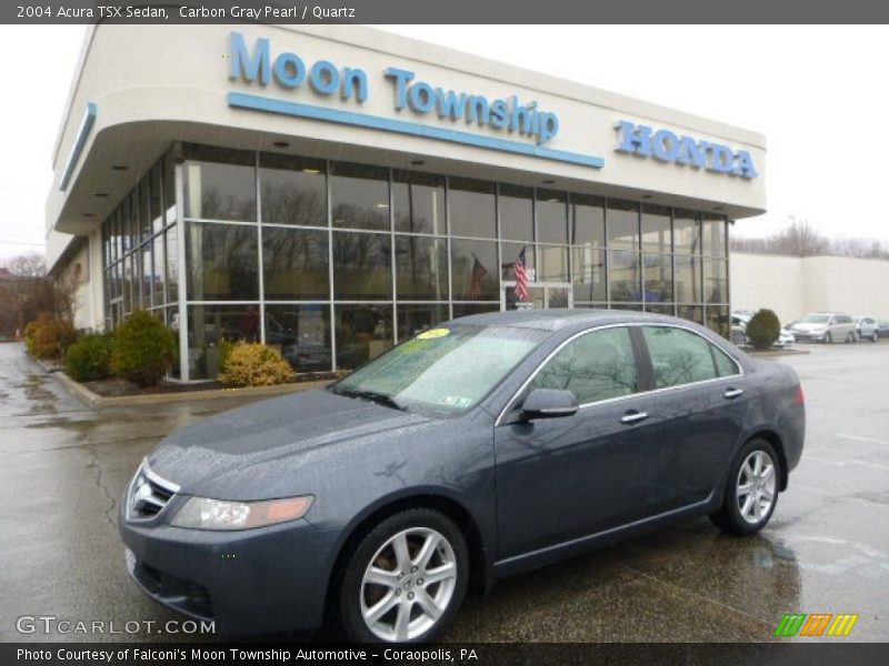 Carbon Gray Pearl / Quartz 2004 Acura TSX Sedan