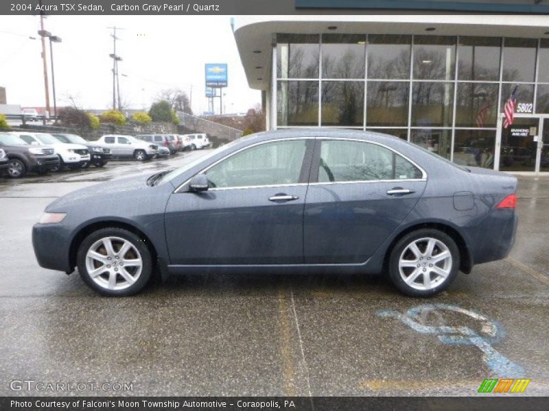 Carbon Gray Pearl / Quartz 2004 Acura TSX Sedan