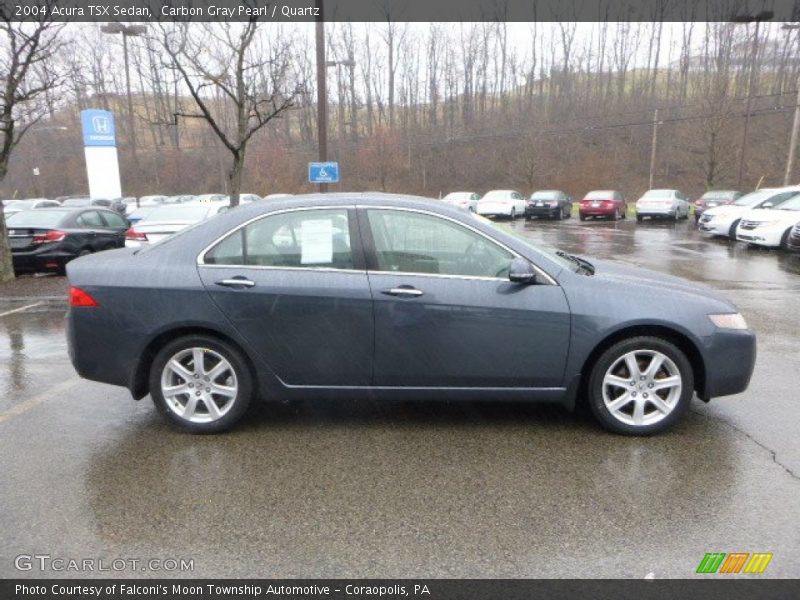 Carbon Gray Pearl / Quartz 2004 Acura TSX Sedan