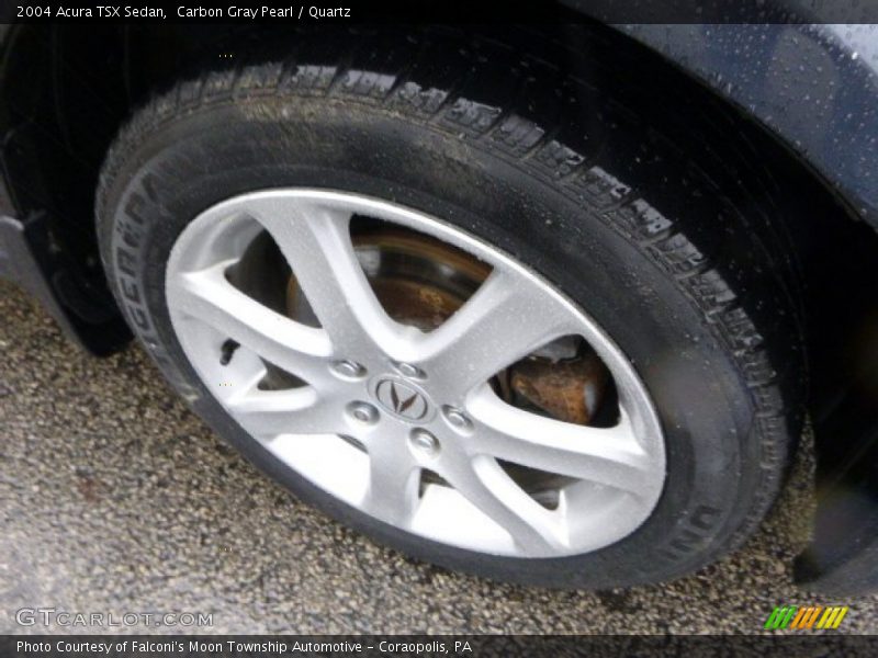 Carbon Gray Pearl / Quartz 2004 Acura TSX Sedan