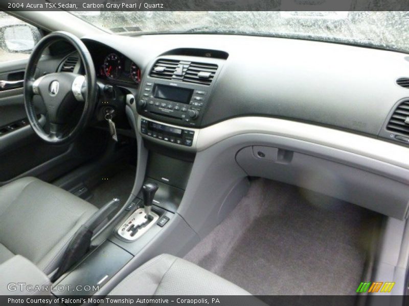 Carbon Gray Pearl / Quartz 2004 Acura TSX Sedan