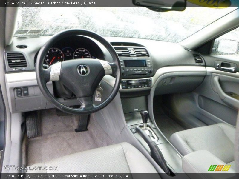 Carbon Gray Pearl / Quartz 2004 Acura TSX Sedan
