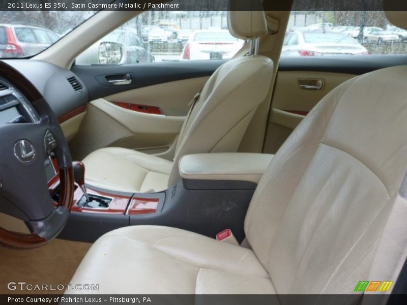 Satin Cashmere Metallic / Parchment 2011 Lexus ES 350