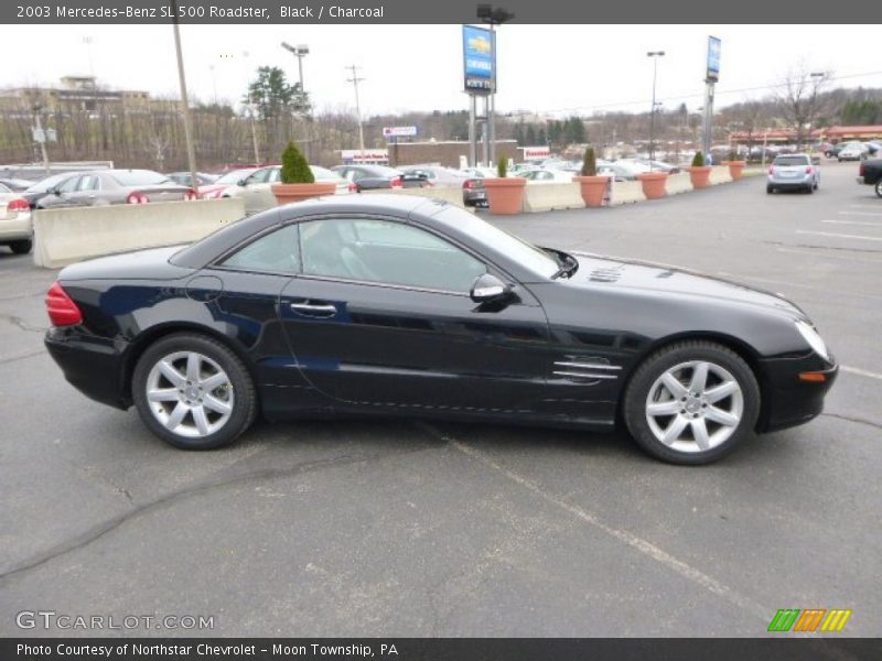 Black / Charcoal 2003 Mercedes-Benz SL 500 Roadster