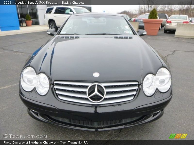 Black / Charcoal 2003 Mercedes-Benz SL 500 Roadster