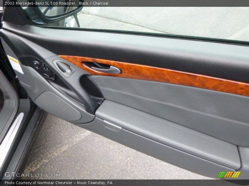 Black / Charcoal 2003 Mercedes-Benz SL 500 Roadster