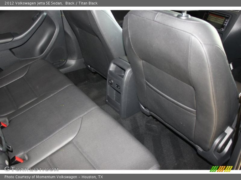 Black / Titan Black 2012 Volkswagen Jetta SE Sedan