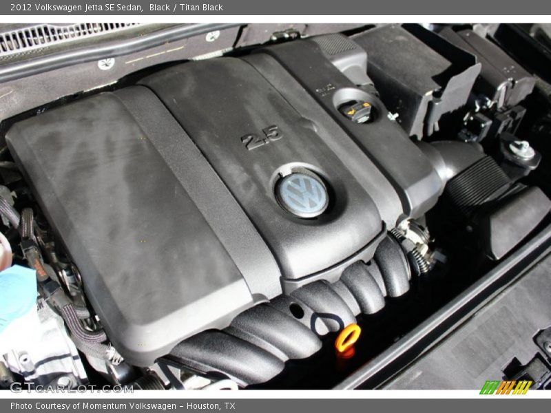 Black / Titan Black 2012 Volkswagen Jetta SE Sedan