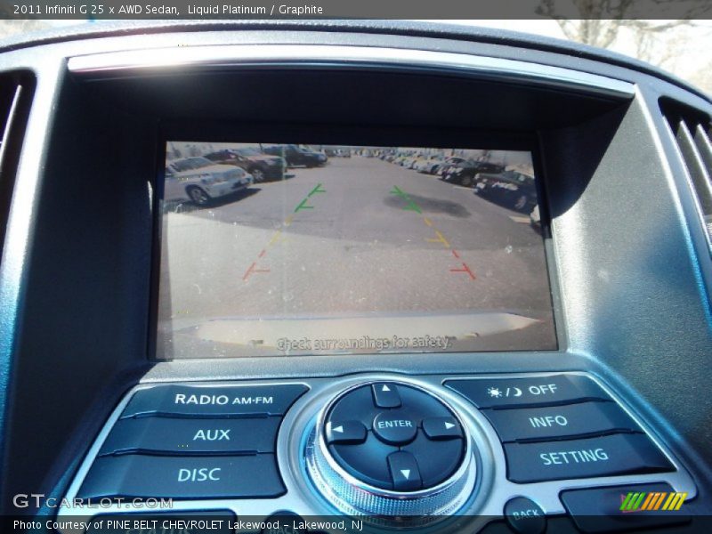 Liquid Platinum / Graphite 2011 Infiniti G 25 x AWD Sedan
