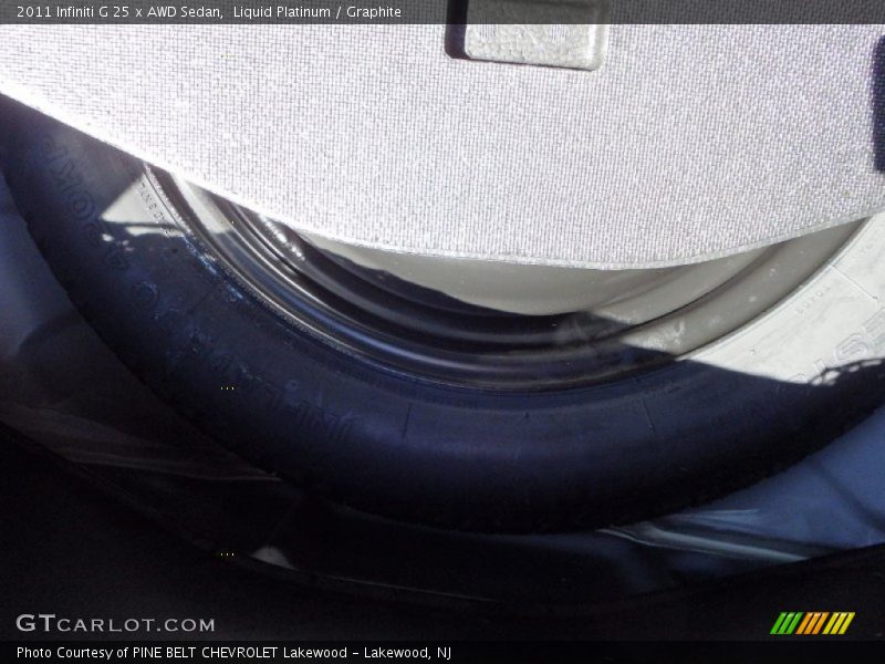 Liquid Platinum / Graphite 2011 Infiniti G 25 x AWD Sedan