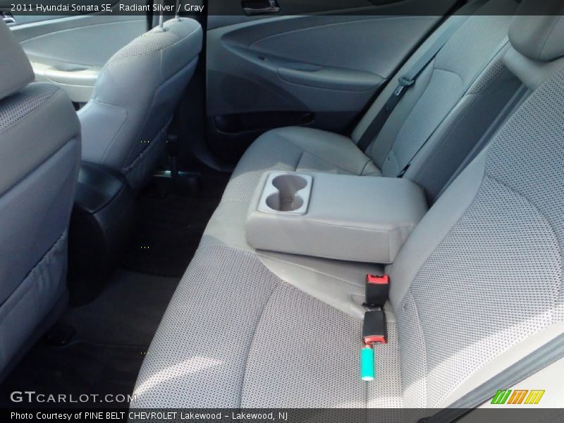 Radiant Silver / Gray 2011 Hyundai Sonata SE
