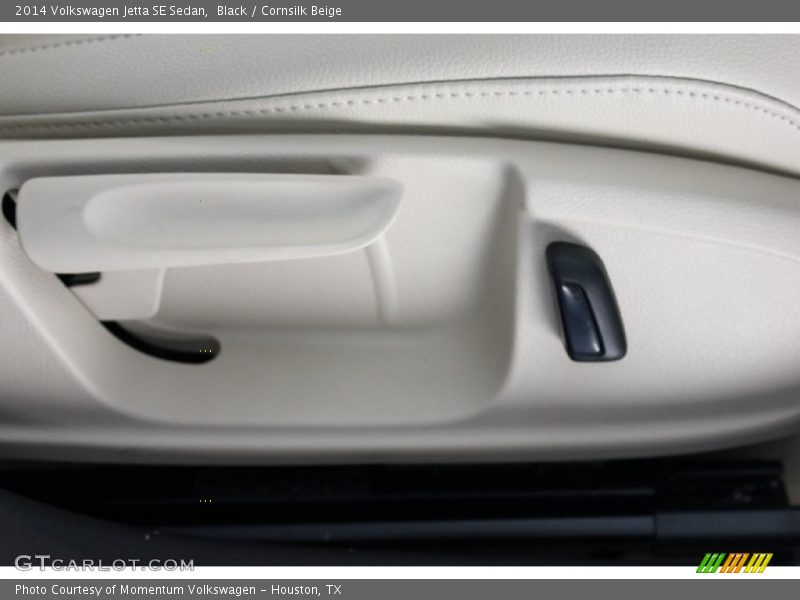 Black / Cornsilk Beige 2014 Volkswagen Jetta SE Sedan