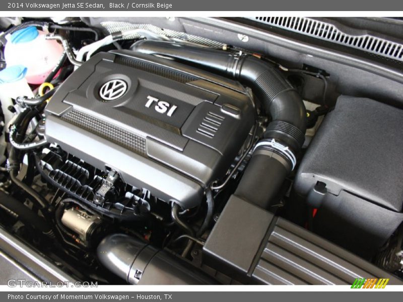 Black / Cornsilk Beige 2014 Volkswagen Jetta SE Sedan