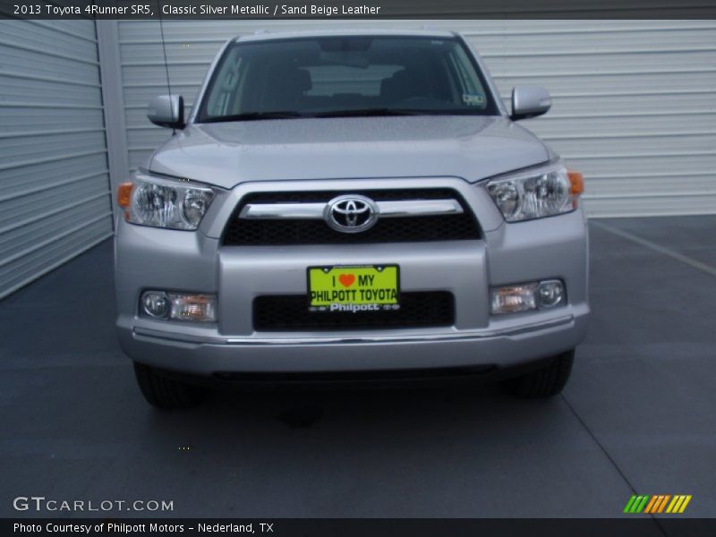 Classic Silver Metallic / Sand Beige Leather 2013 Toyota 4Runner SR5