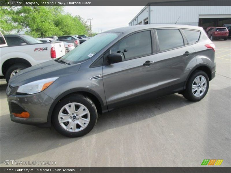Sterling Gray / Charcoal Black 2014 Ford Escape S
