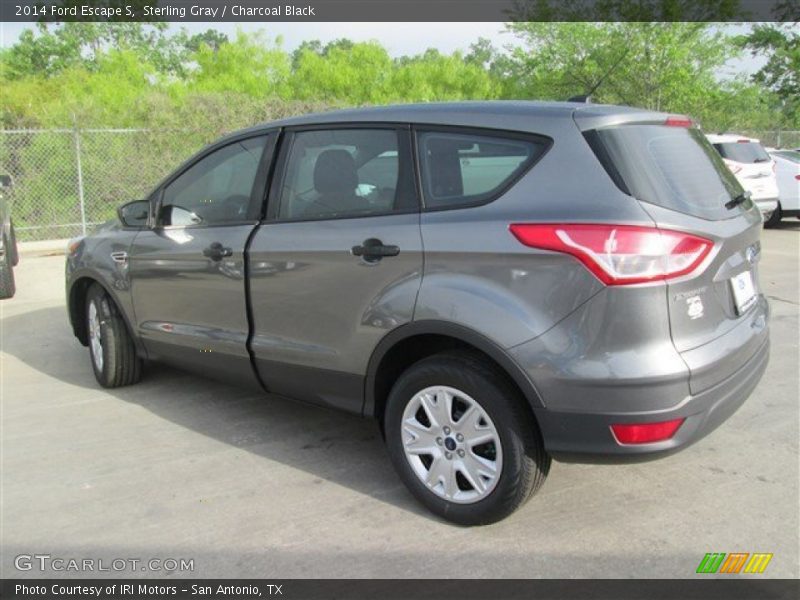 Sterling Gray / Charcoal Black 2014 Ford Escape S