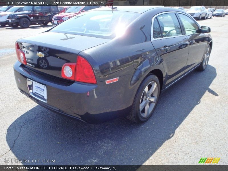Black Granite Metallic / Titanium 2011 Chevrolet Malibu LT