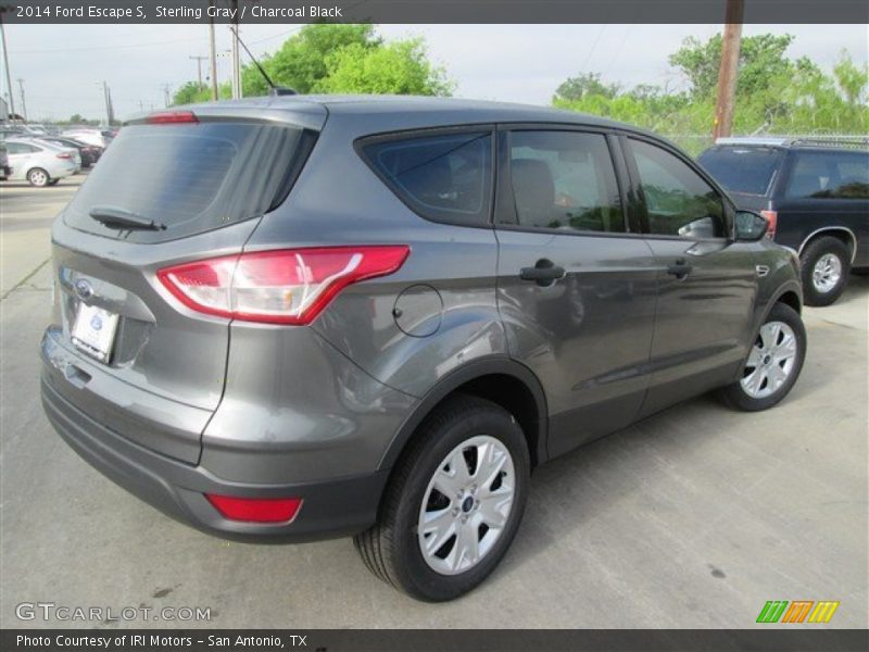 Sterling Gray / Charcoal Black 2014 Ford Escape S