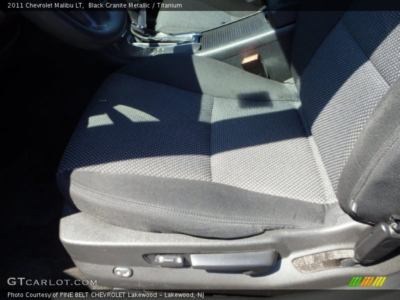 Black Granite Metallic / Titanium 2011 Chevrolet Malibu LT