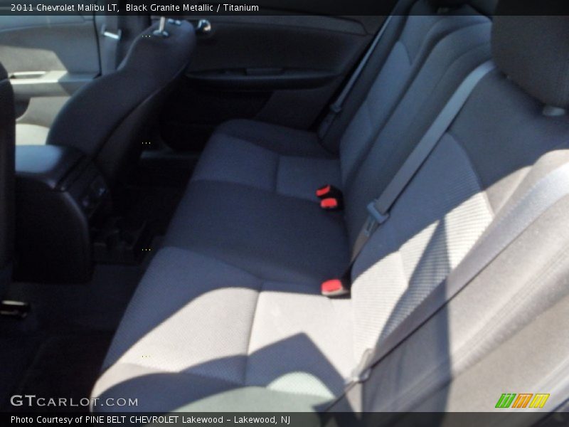 Black Granite Metallic / Titanium 2011 Chevrolet Malibu LT