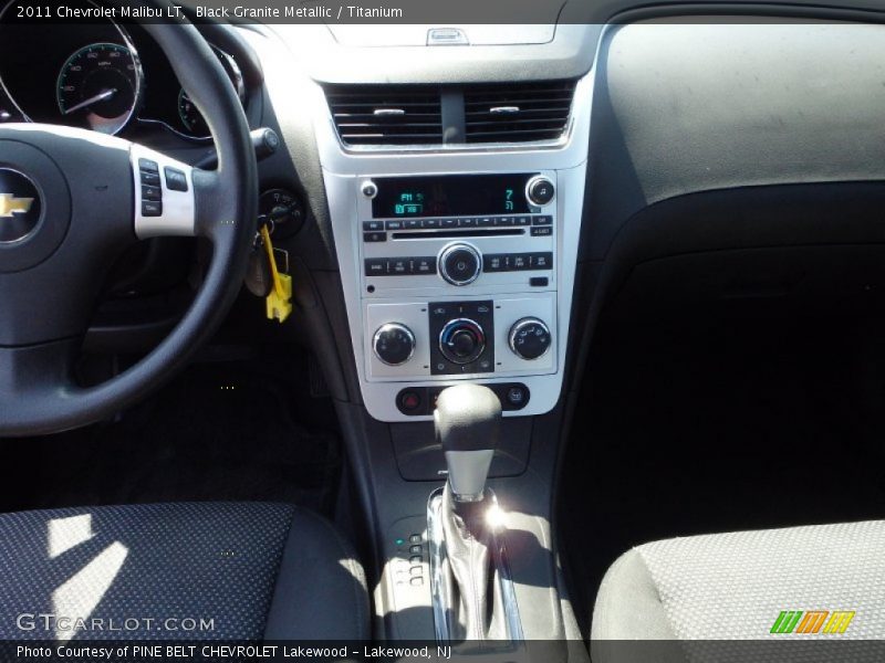 Black Granite Metallic / Titanium 2011 Chevrolet Malibu LT