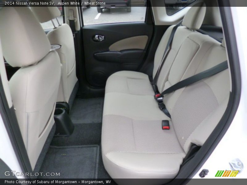 Aspen White / Wheat Stone 2014 Nissan Versa Note SV
