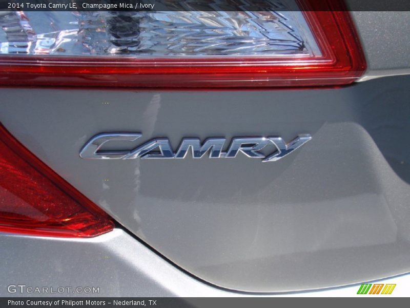 Champagne Mica / Ivory 2014 Toyota Camry LE