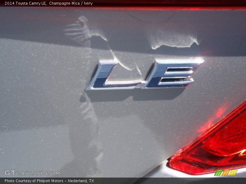 Champagne Mica / Ivory 2014 Toyota Camry LE