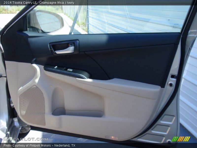 Champagne Mica / Ivory 2014 Toyota Camry LE