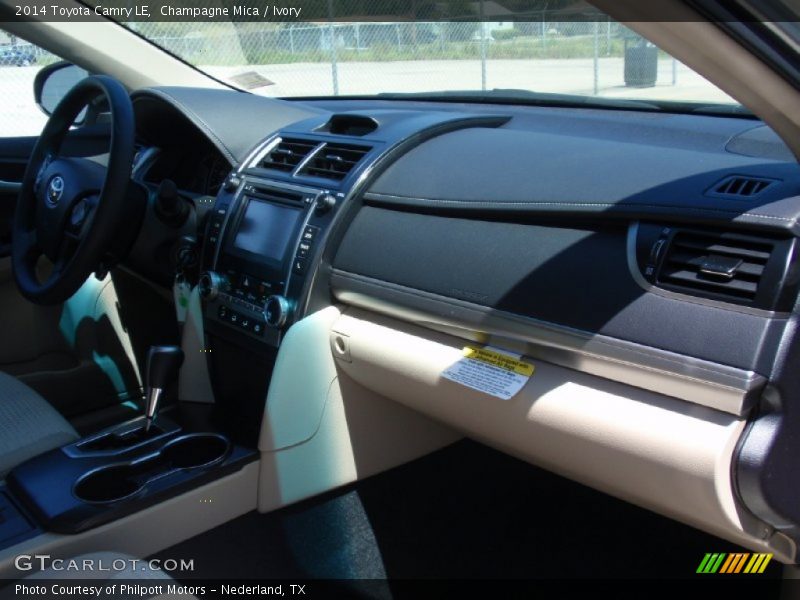Champagne Mica / Ivory 2014 Toyota Camry LE