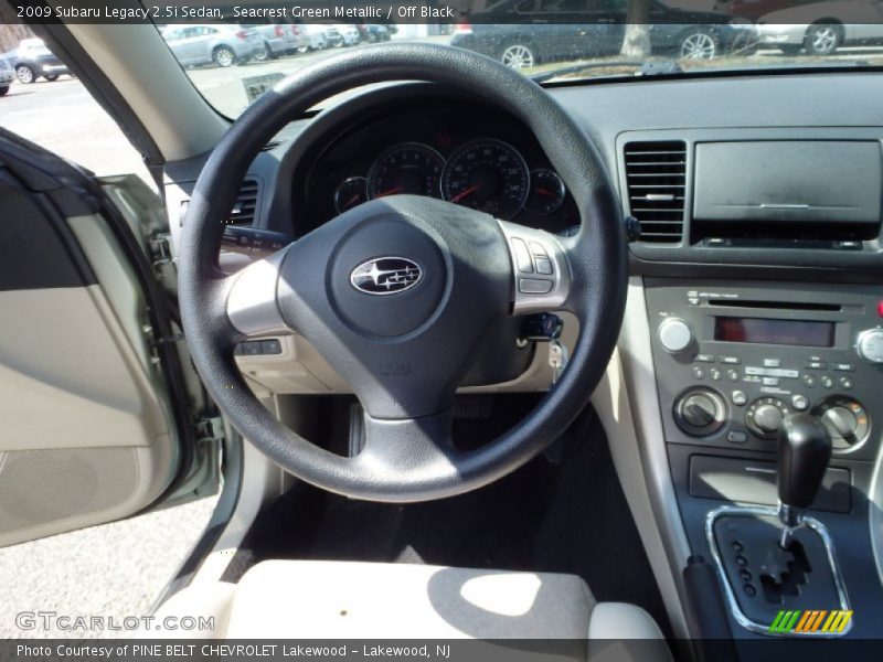  2009 Legacy 2.5i Sedan Steering Wheel