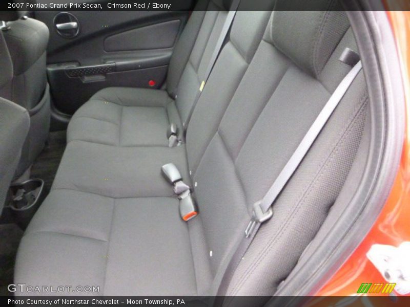 Crimson Red / Ebony 2007 Pontiac Grand Prix Sedan