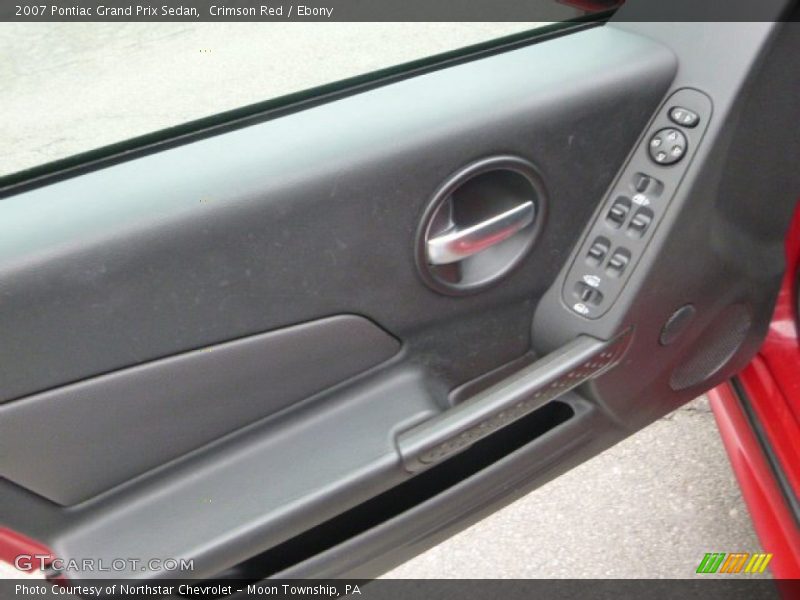 Crimson Red / Ebony 2007 Pontiac Grand Prix Sedan