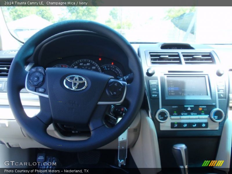Champagne Mica / Ivory 2014 Toyota Camry LE