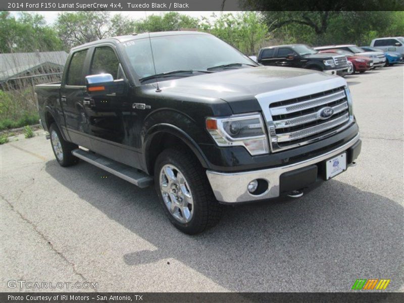 Tuxedo Black / Black 2014 Ford F150 Lariat SuperCrew 4x4