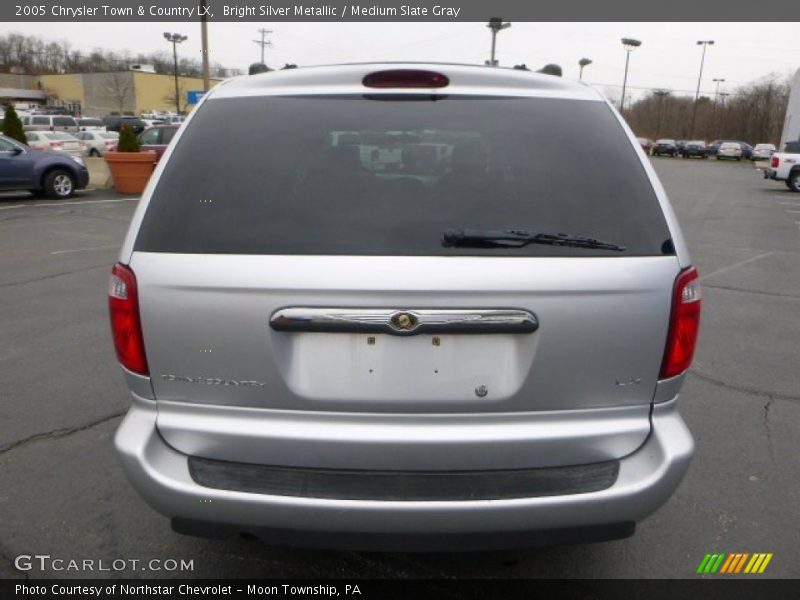 Bright Silver Metallic / Medium Slate Gray 2005 Chrysler Town & Country LX