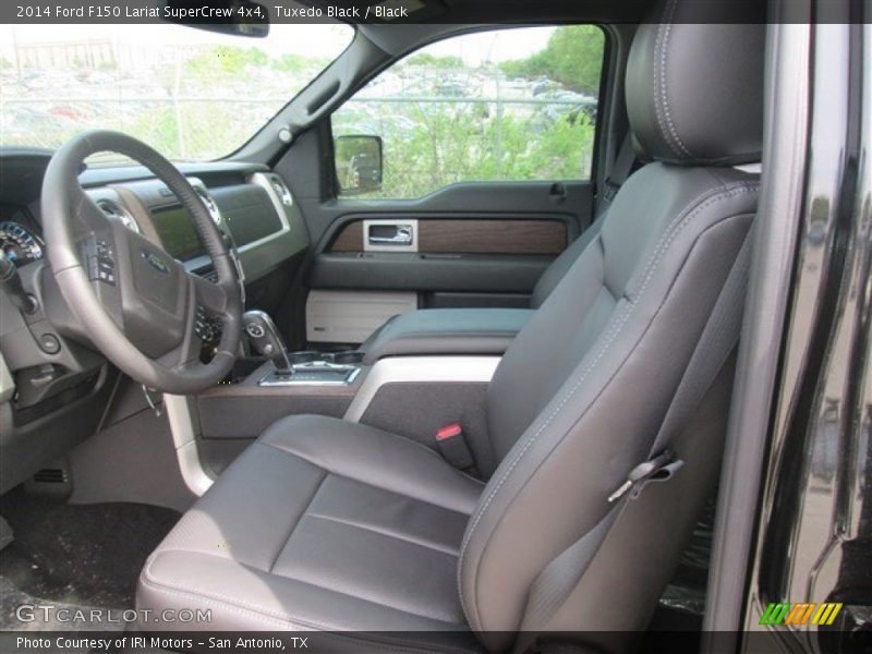 Tuxedo Black / Black 2014 Ford F150 Lariat SuperCrew 4x4