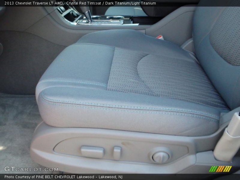Crystal Red Tintcoat / Dark Titanium/Light Titanium 2013 Chevrolet Traverse LT AWD
