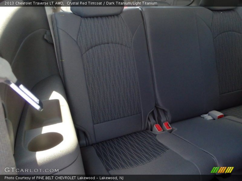 Crystal Red Tintcoat / Dark Titanium/Light Titanium 2013 Chevrolet Traverse LT AWD