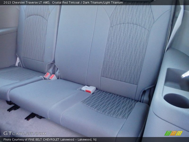Crystal Red Tintcoat / Dark Titanium/Light Titanium 2013 Chevrolet Traverse LT AWD