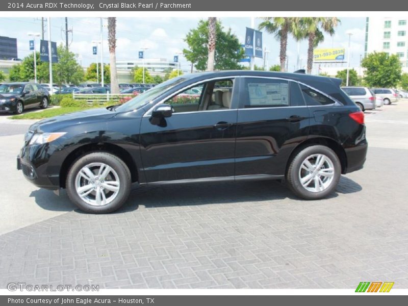Crystal Black Pearl / Parchment 2014 Acura RDX Technology