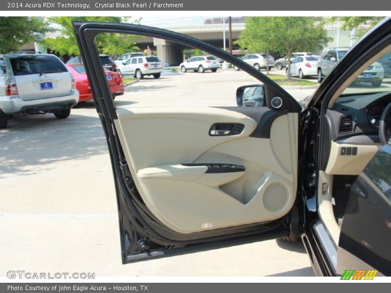 Crystal Black Pearl / Parchment 2014 Acura RDX Technology