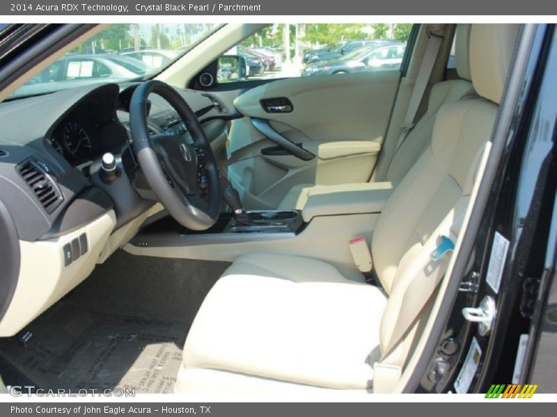 Crystal Black Pearl / Parchment 2014 Acura RDX Technology